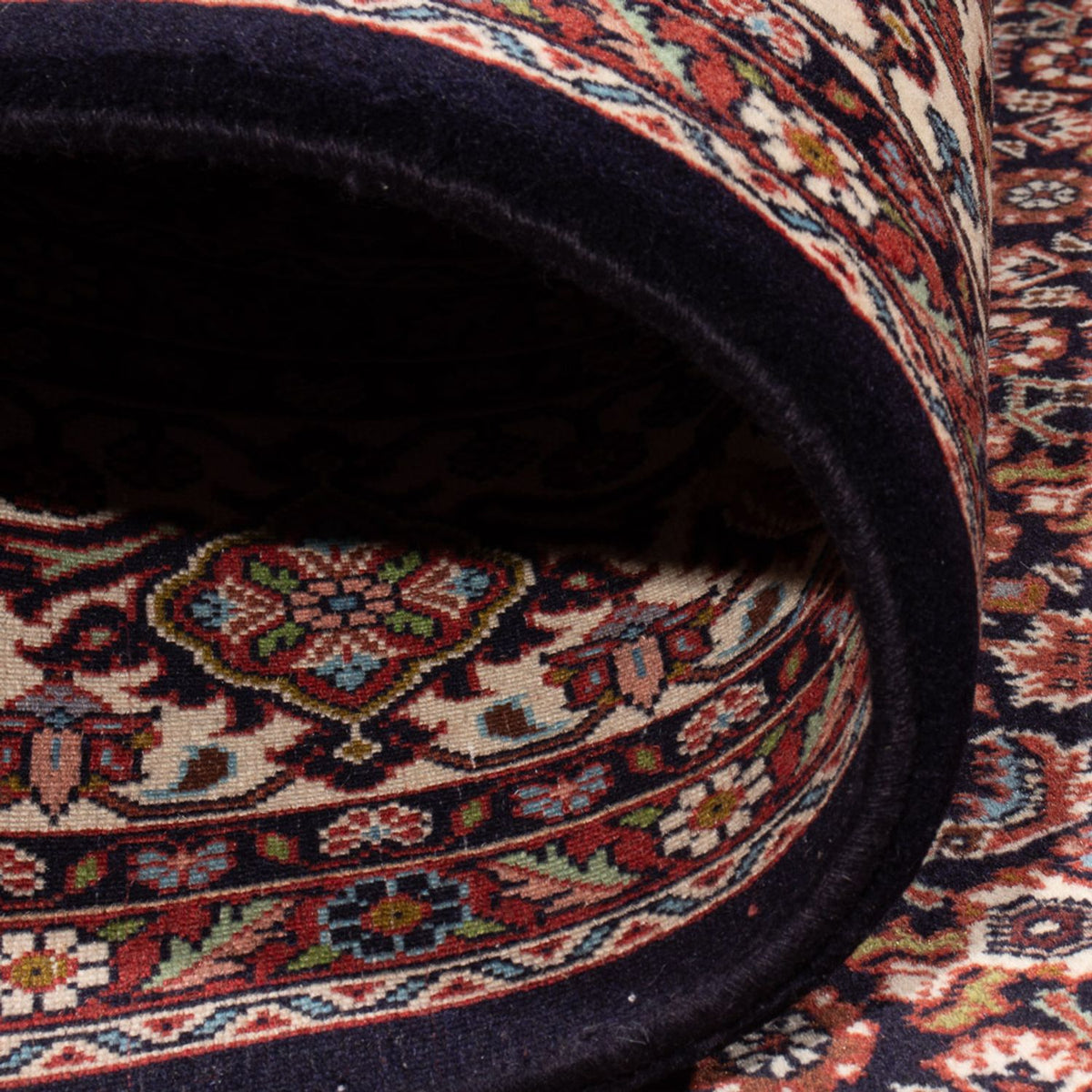 Tappeto Persero - Bidjar - 300 x 248 cm - blu scuro