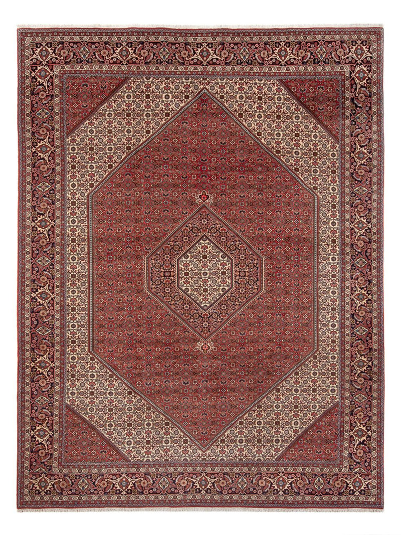 Tappeto Persero - Bidjar - 348 x 250 cm - rosso scuro