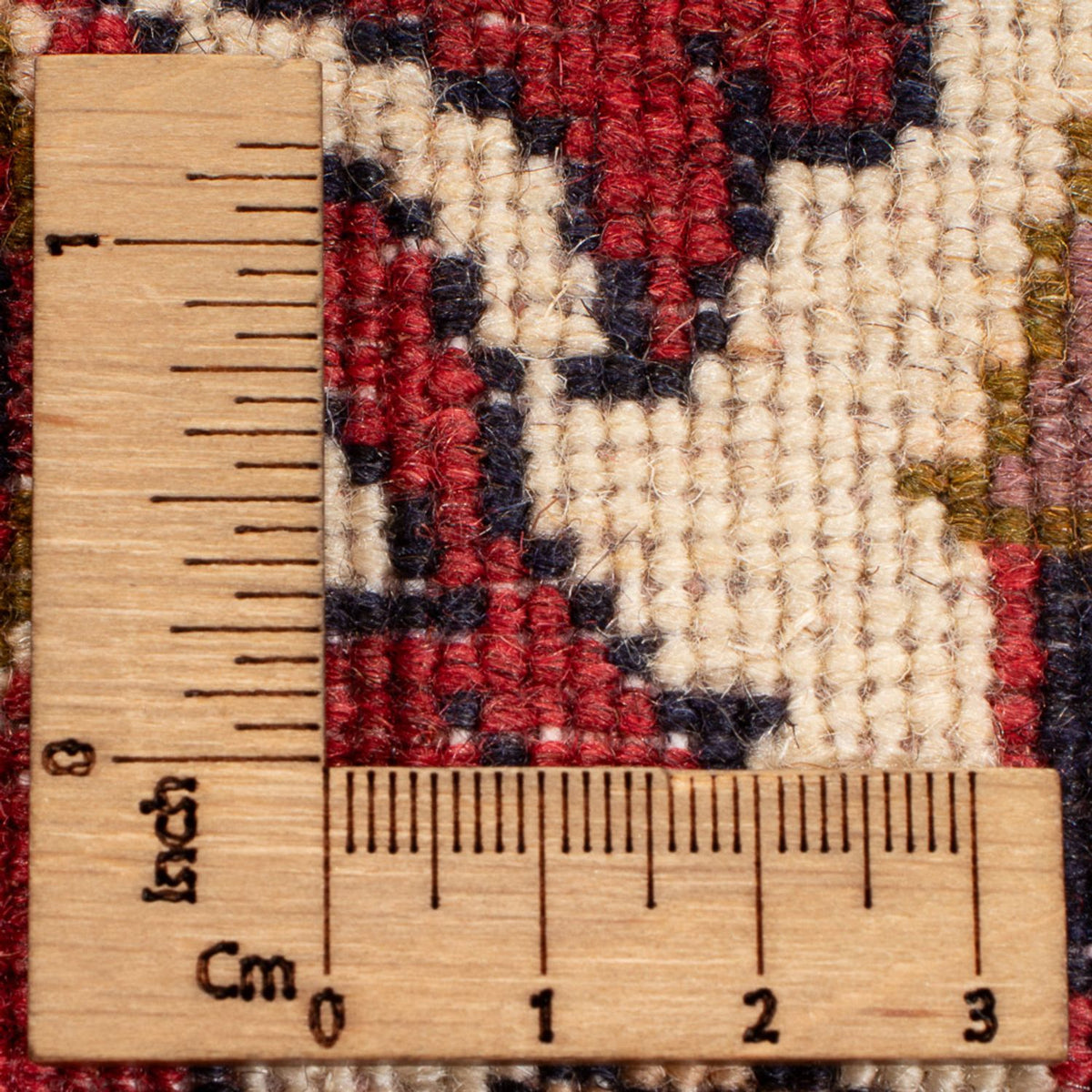 Tappeto Persero - Bidjar - 294 x 253 cm - rosso scuro