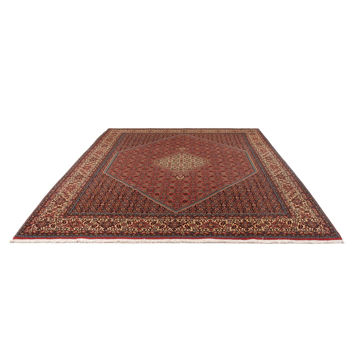 Tappeto Persero - Bidjar - 314 x 255 cm - rosso scuro