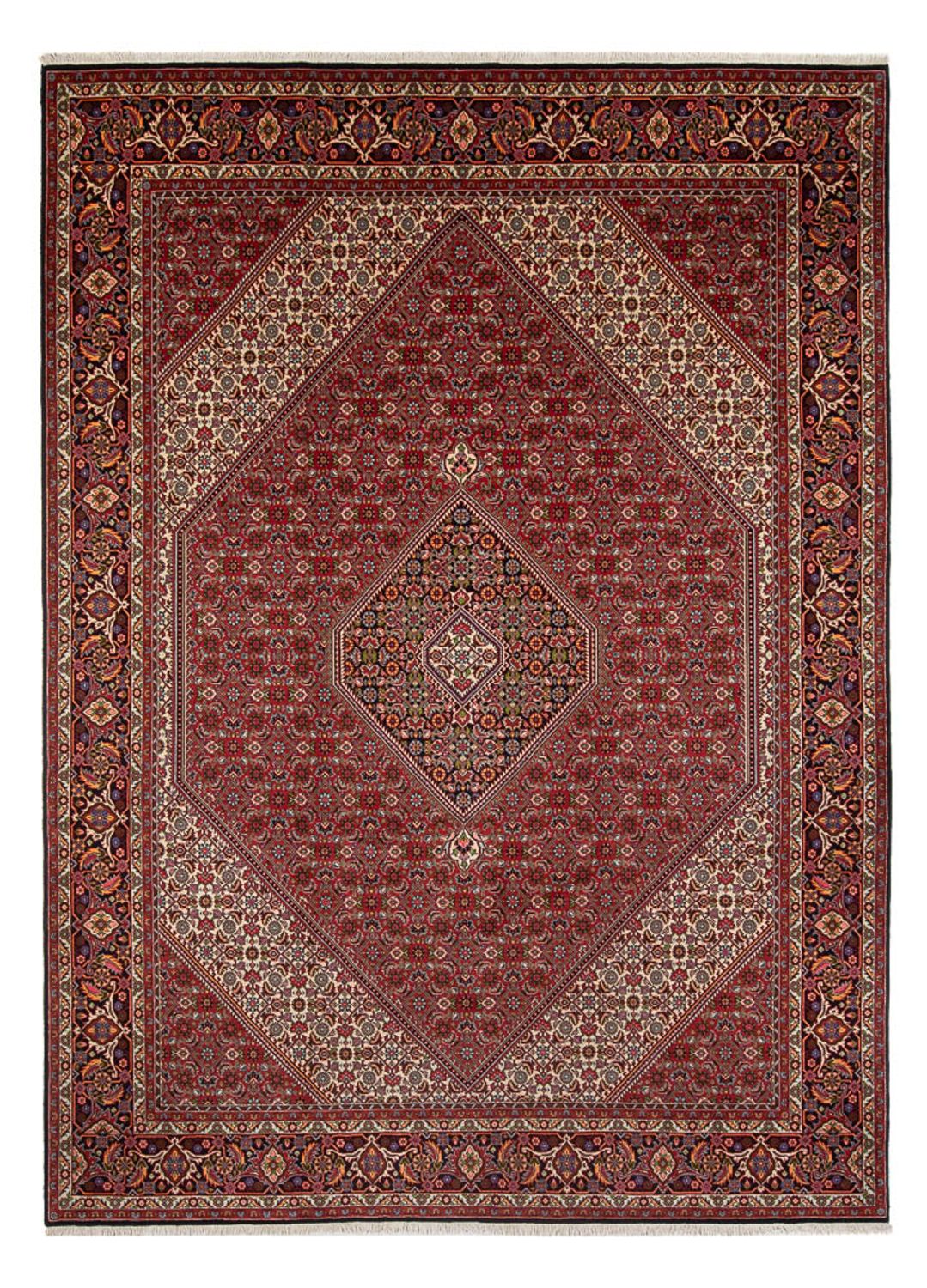 Tappeto Persero - Bidjar - 352 x 248 cm - rosso scuro