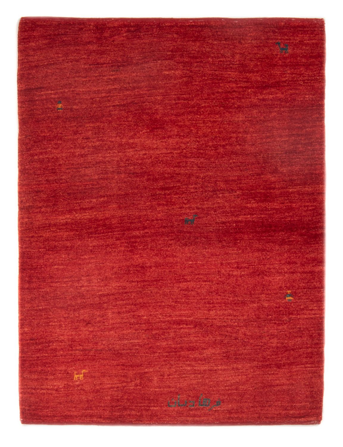 Tappeto Gabbeh - Persero - 150 x 103 cm - rosso