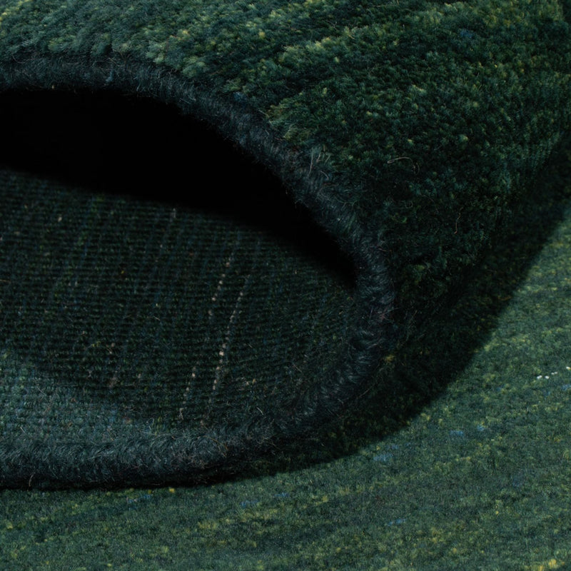 Tappeto Gabbeh - Persero - 157 x 109 cm - verde scuro