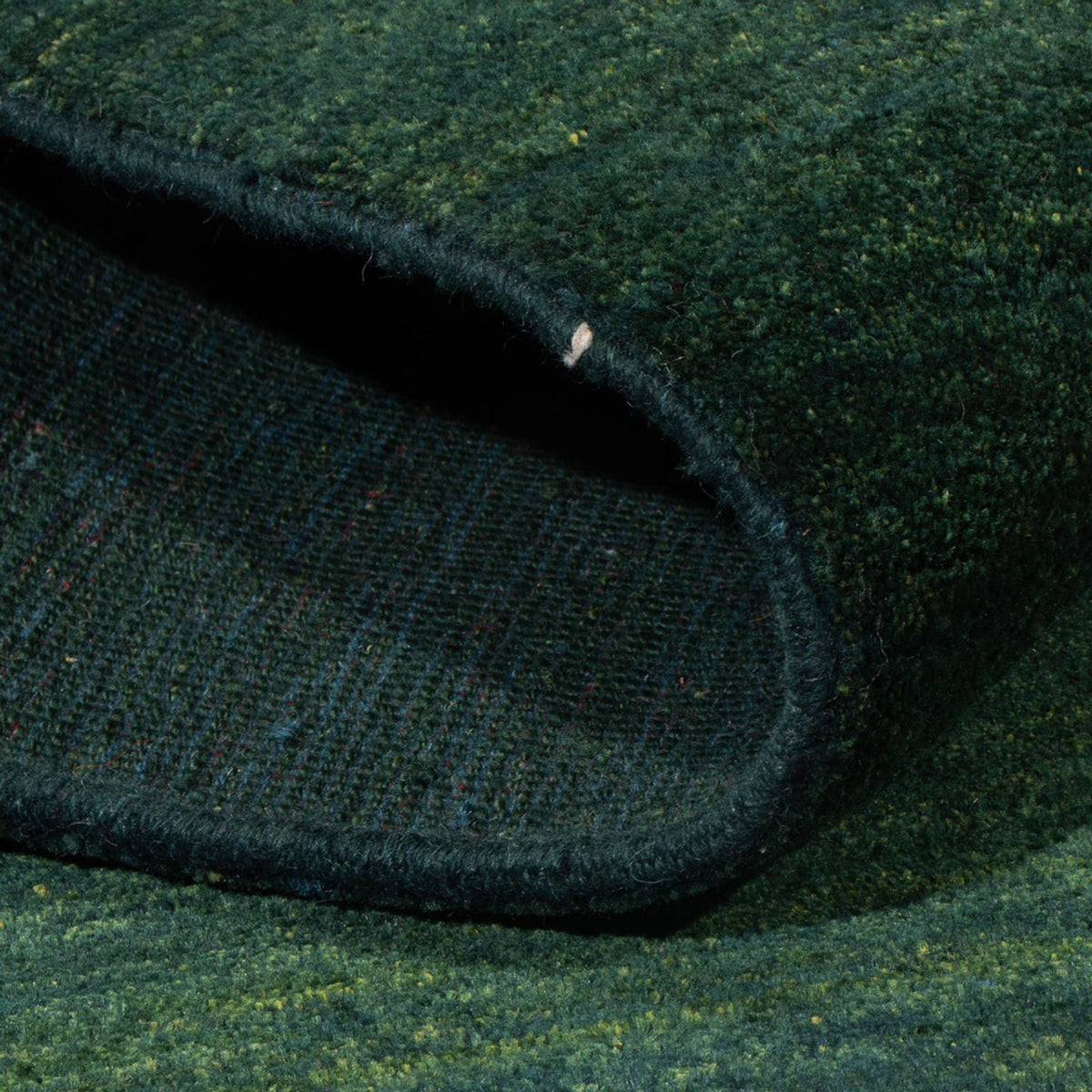 Tappeto Gabbeh - Persero - 175 x 122 cm - verde scuro