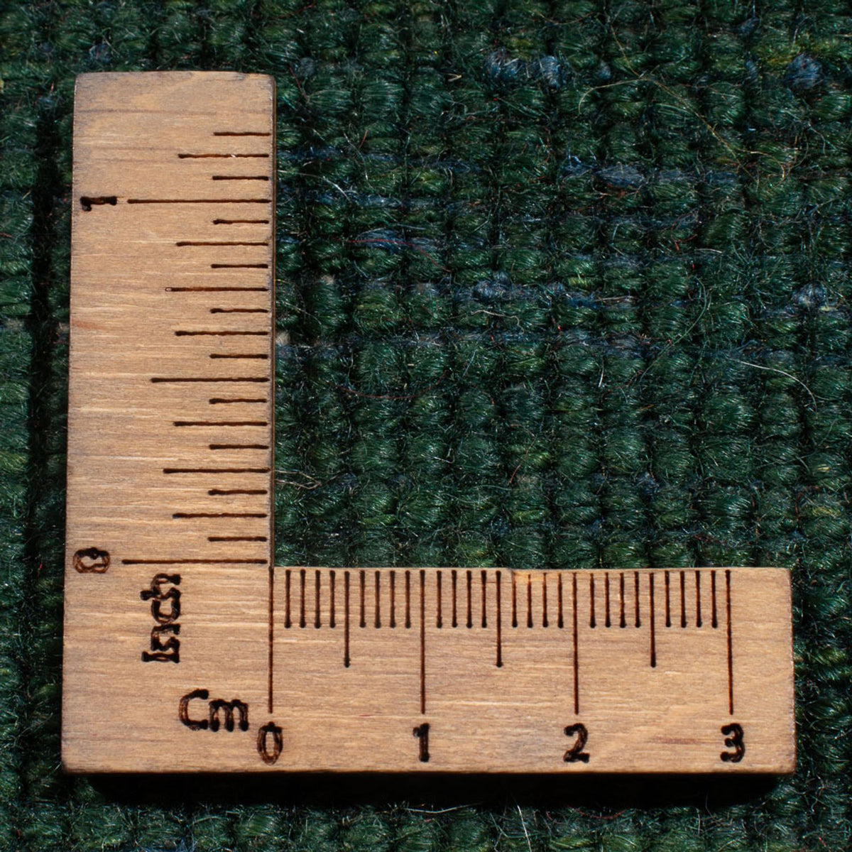 Tappeto Gabbeh - Persero - 183 x 115 cm - verde scuro