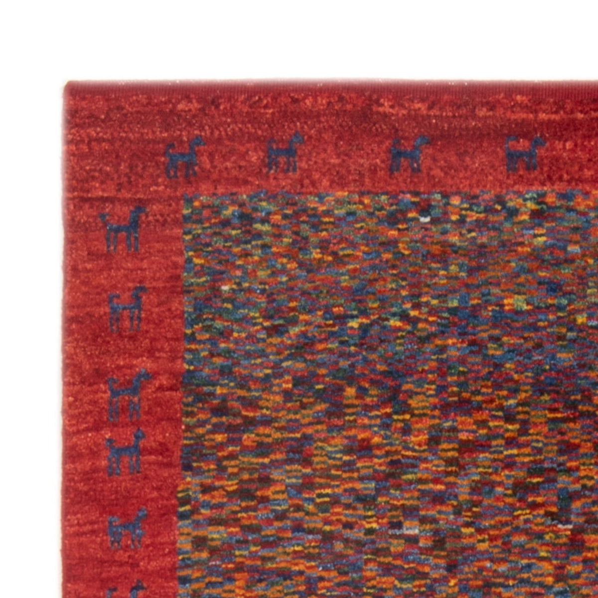 Tappeto Gabbeh - Persero - 147 x 100 cm - multicolore