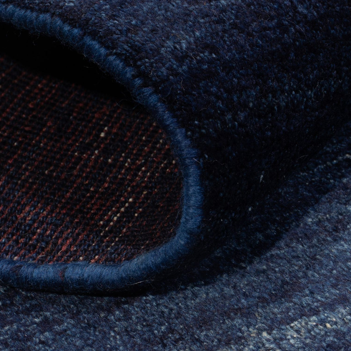 Tappeto Gabbeh - Persero - 143 x 90 cm - blu scuro