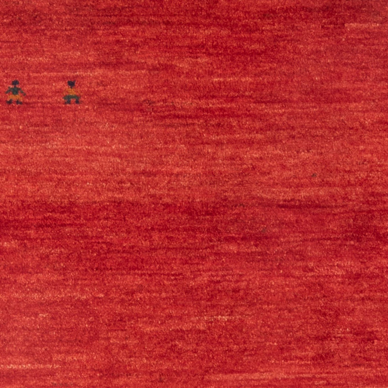 Tappeto Gabbeh - Persero - 146 x 100 cm - rosso