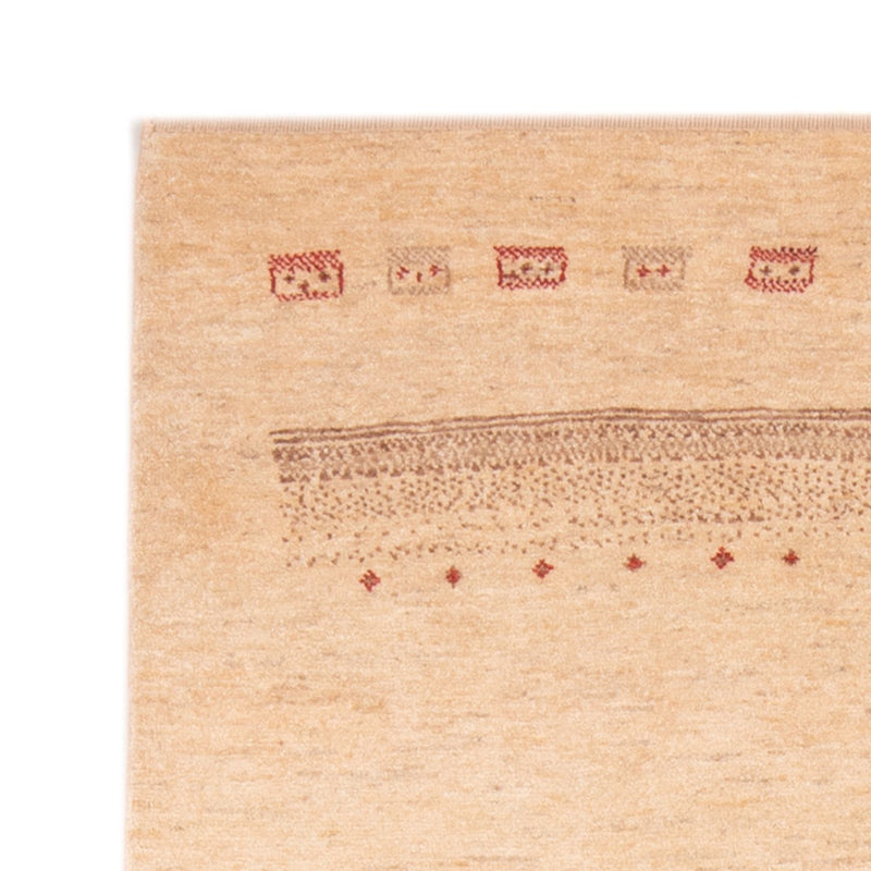 Tappeto Gabbeh - Persero - 153 x 111 cm - beige chiaro