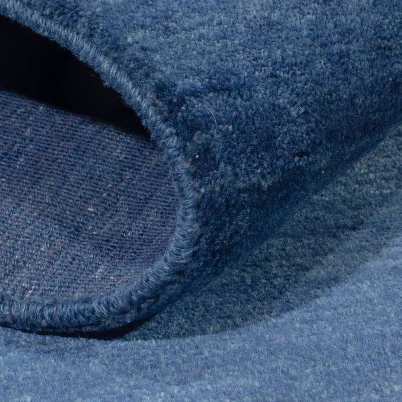 Tappeto Gabbeh - Persero - 184 x 122 cm - blu mare