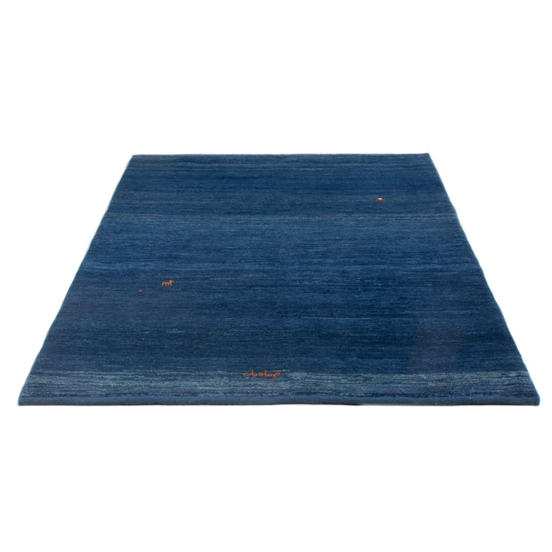 Tappeto Gabbeh - Persero - 184 x 122 cm - blu mare