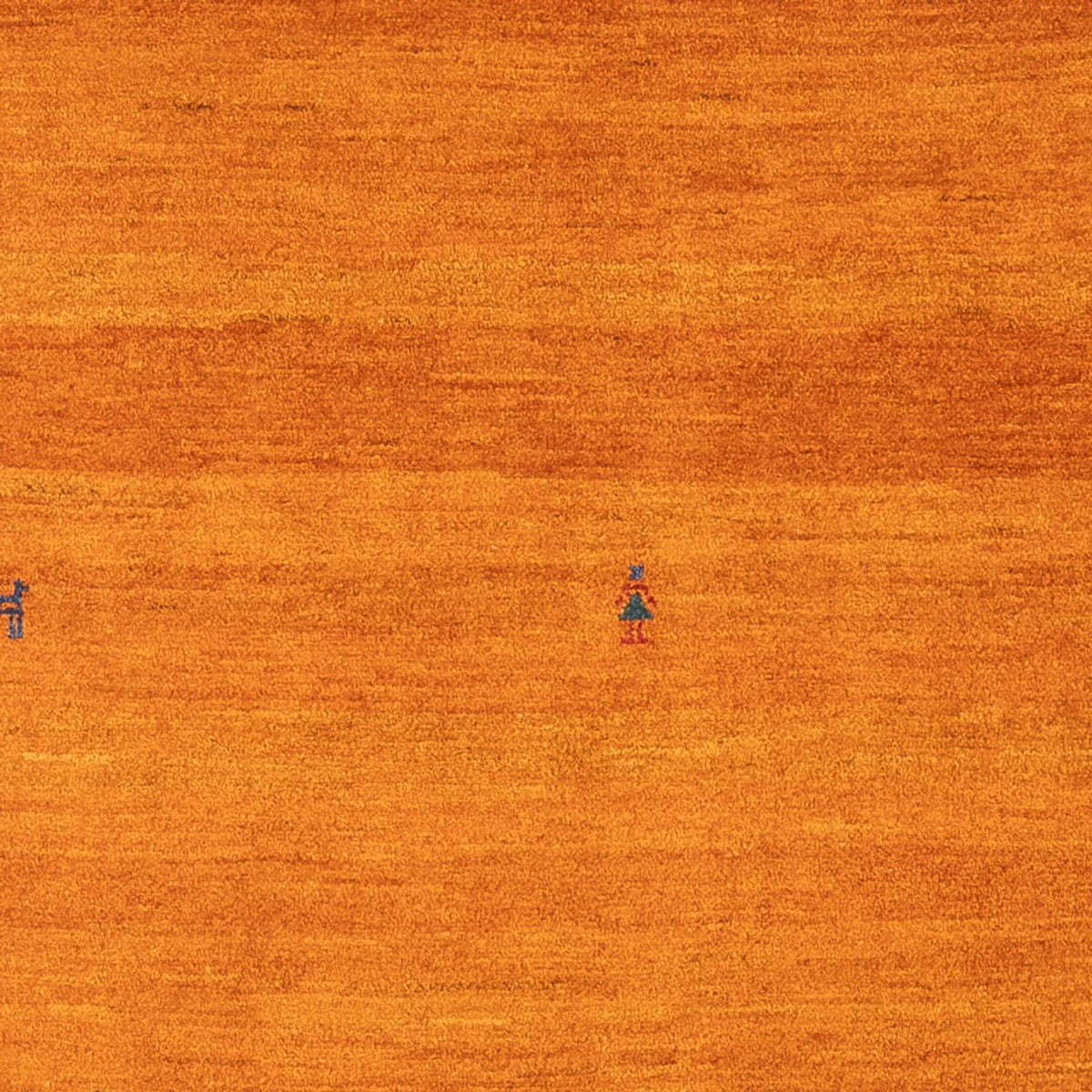 Tappeto Gabbeh - Persero - 187 x 123 cm - arancione