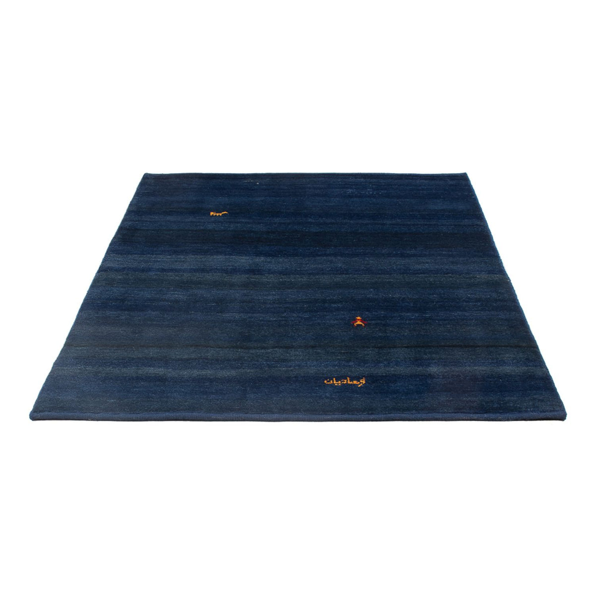Tappeto Gabbeh - Persero - 172 x 117 cm - blu scuro