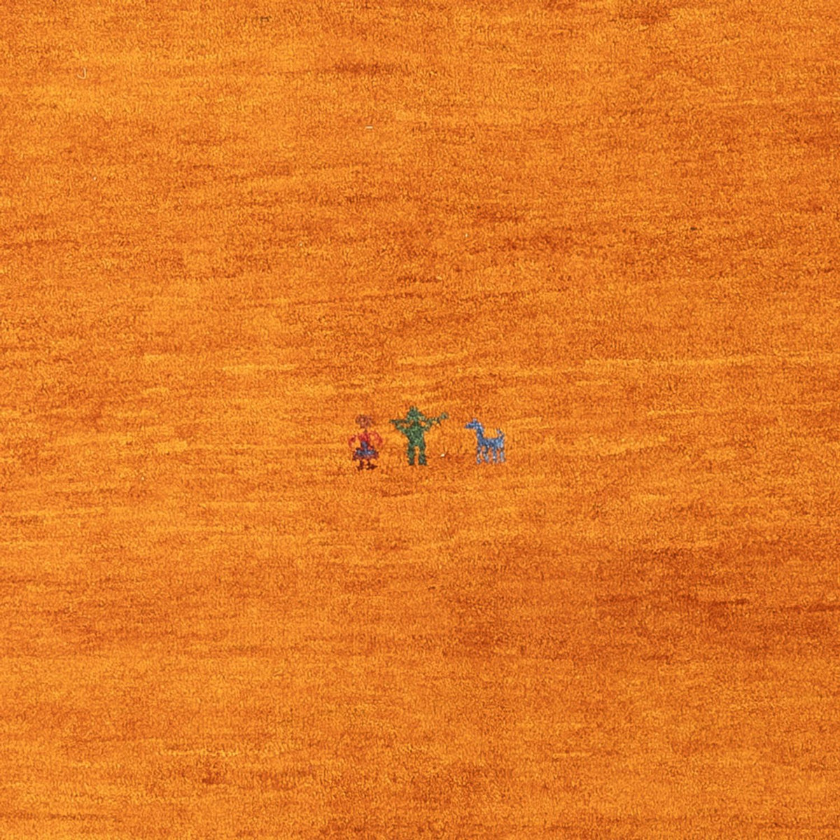 Tappeto Gabbeh - Persero - 178 x 123 cm - arancione