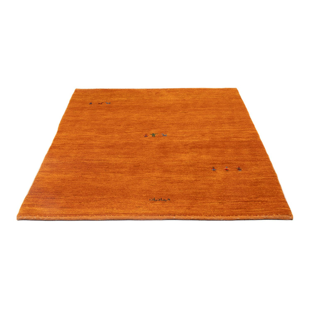 Tappeto Gabbeh - Persero - 178 x 123 cm - arancione