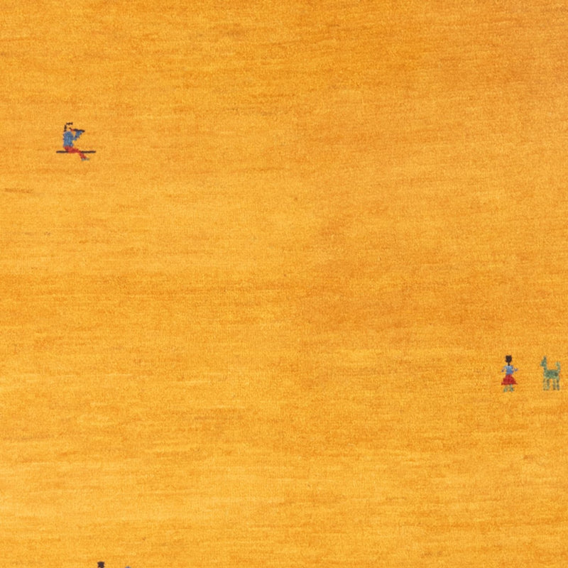 Tappeto Gabbeh - Persero - 147 x 100 cm - oro