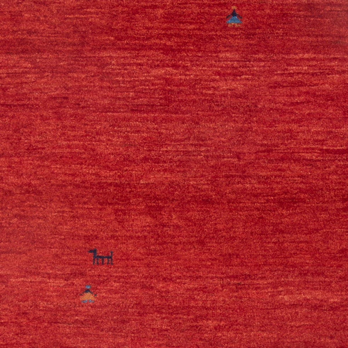 Tappeto Gabbeh - Persero - 147 x 100 cm - rosso