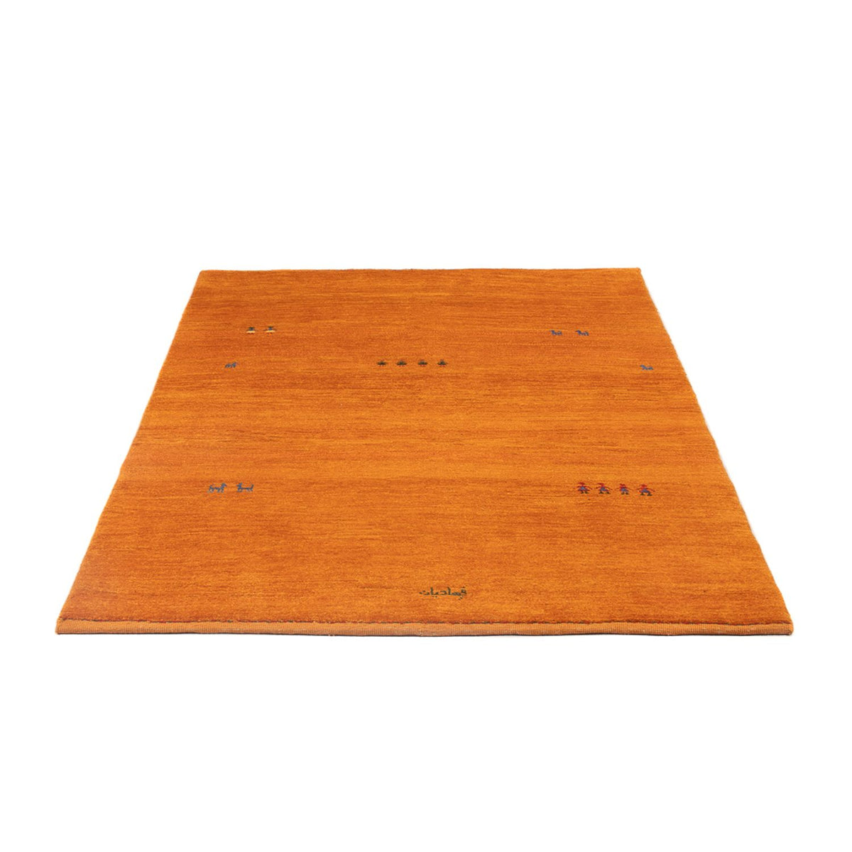 Tappeto Gabbeh - Persero - 179 x 116 cm - arancione