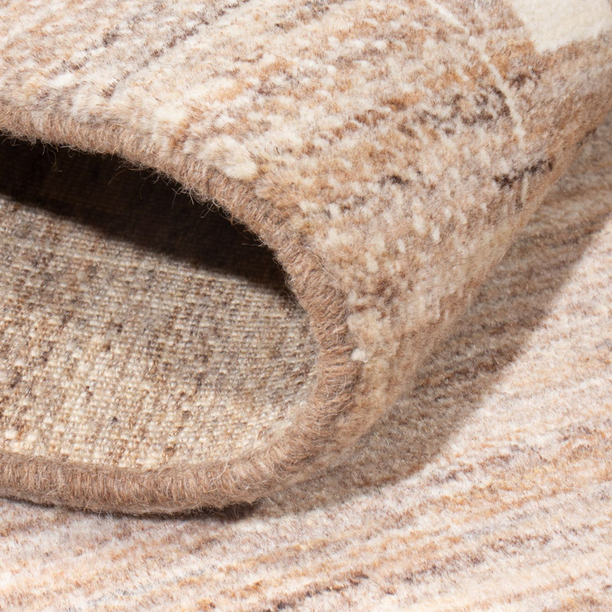 Tappeto Gabbeh - Persero - 171 x 121 cm - marrone chiaro