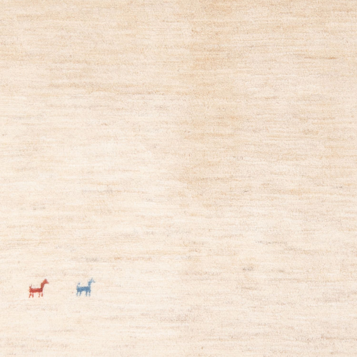 Tappeto Gabbeh - Persero - 158 x 108 cm - beige chiaro