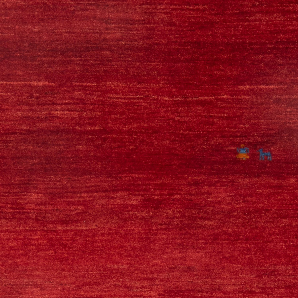 Tappeto Gabbeh - Persero - 147 x 101 cm - rosso scuro