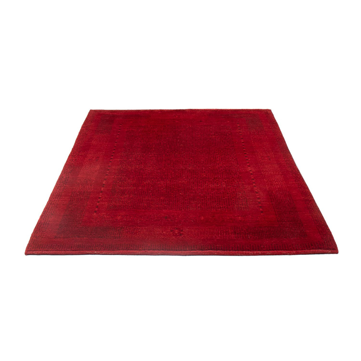 Tappeto Gabbeh - Persero - 177 x 128 cm - rosso scuro