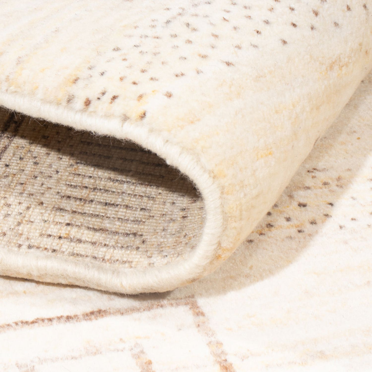 Tappeto Gabbeh - Persero - 175 x 120 cm - beige chiaro