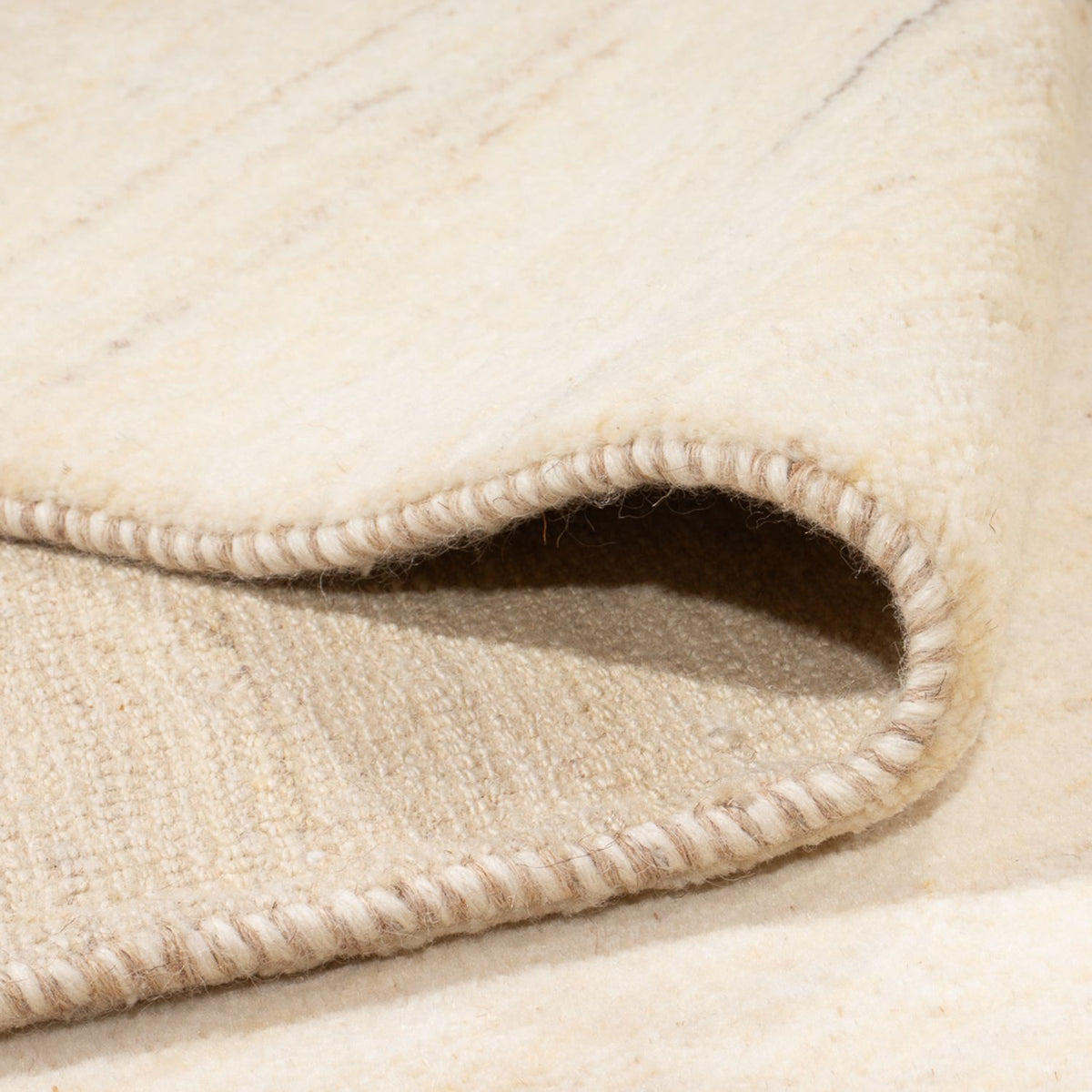 Tappeto Gabbeh - Persero - 334 x 238 cm - beige chiaro