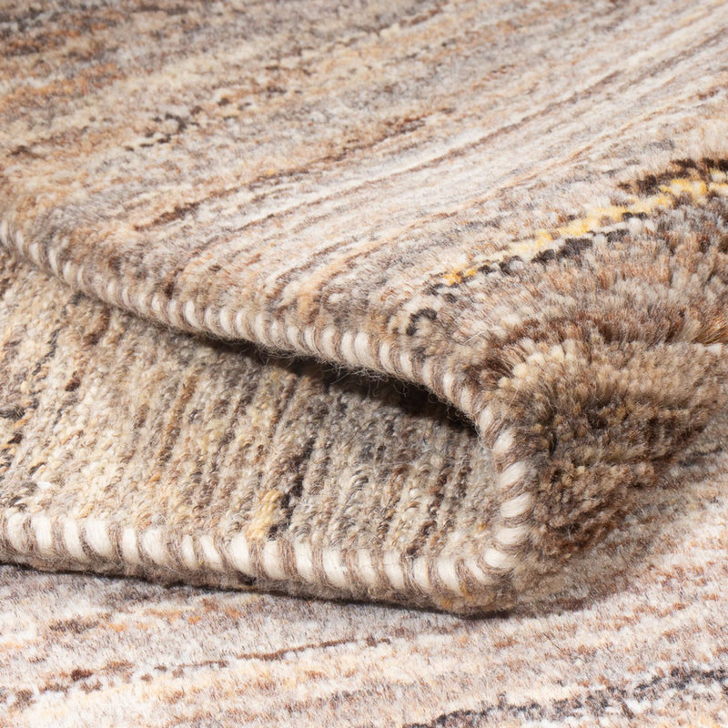 Tappeto Gabbeh - Persero - 194 x 154 cm - beige scuro