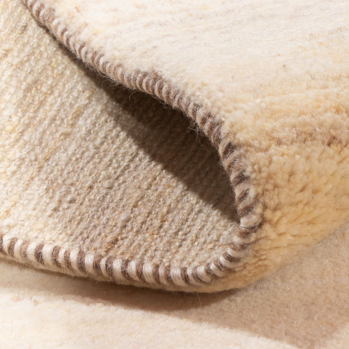 Tappeto Gabbeh - Persero - 89 x 58 cm - beige