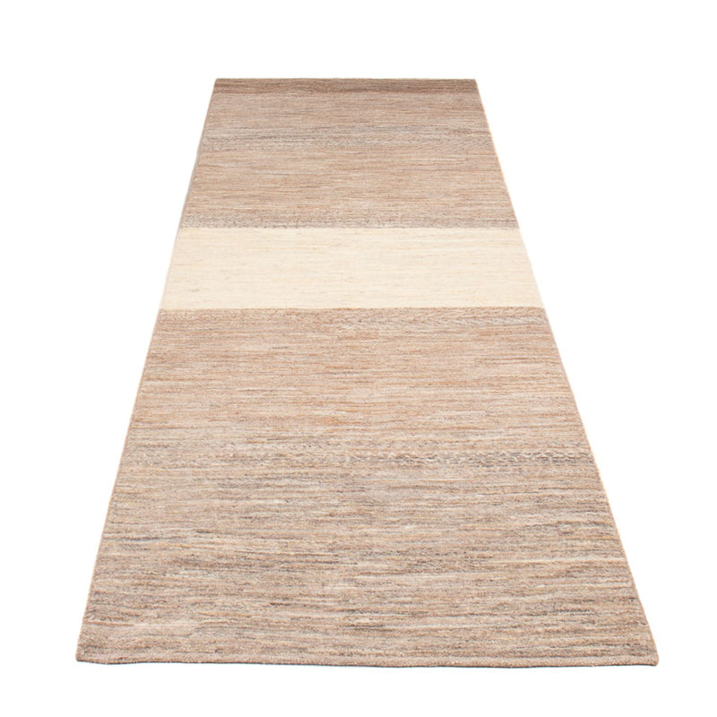 Tappeto corsia Tappeto Gabbeh - Persero - 292 x 84 cm - naturale