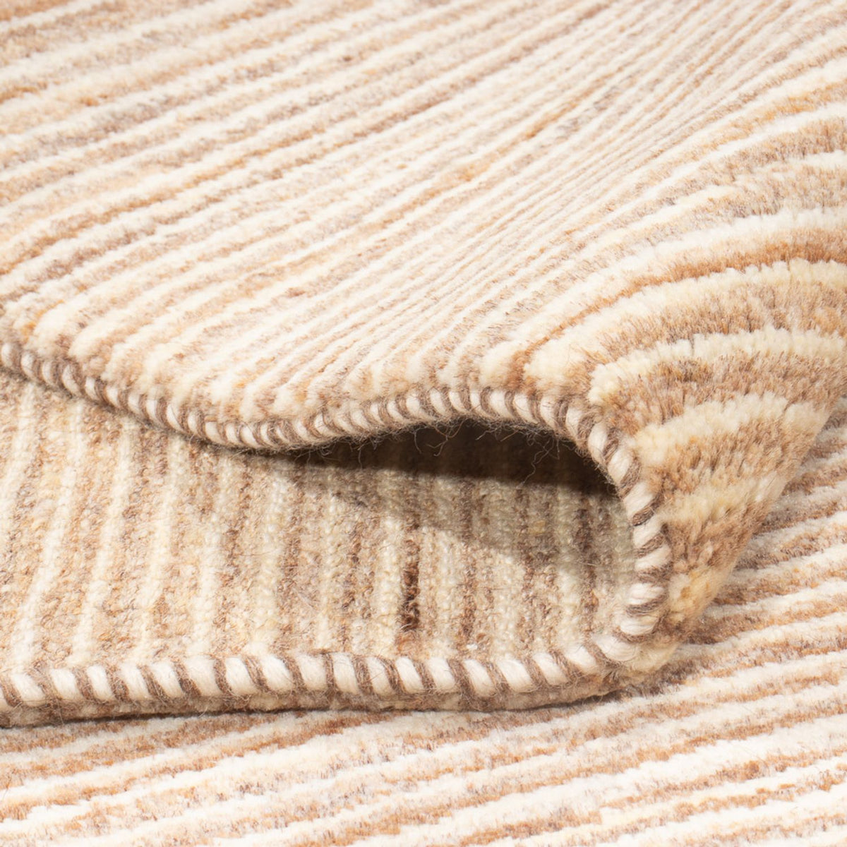 Tappeto Gabbeh - Persero - 244 x 170 cm - marrone chiaro