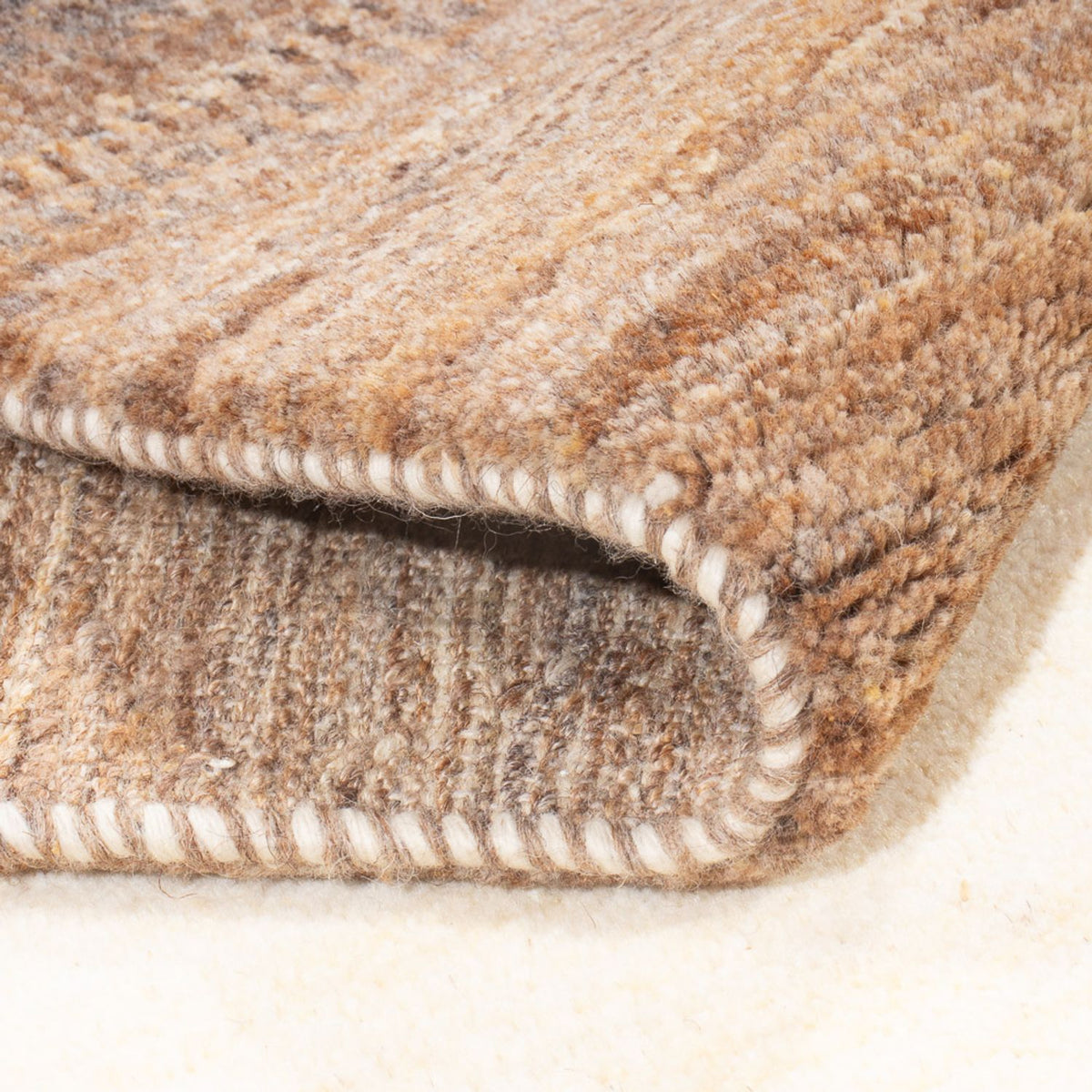 Tappeto corsia Tappeto Gabbeh - Persero - 231 x 80 cm - naturale