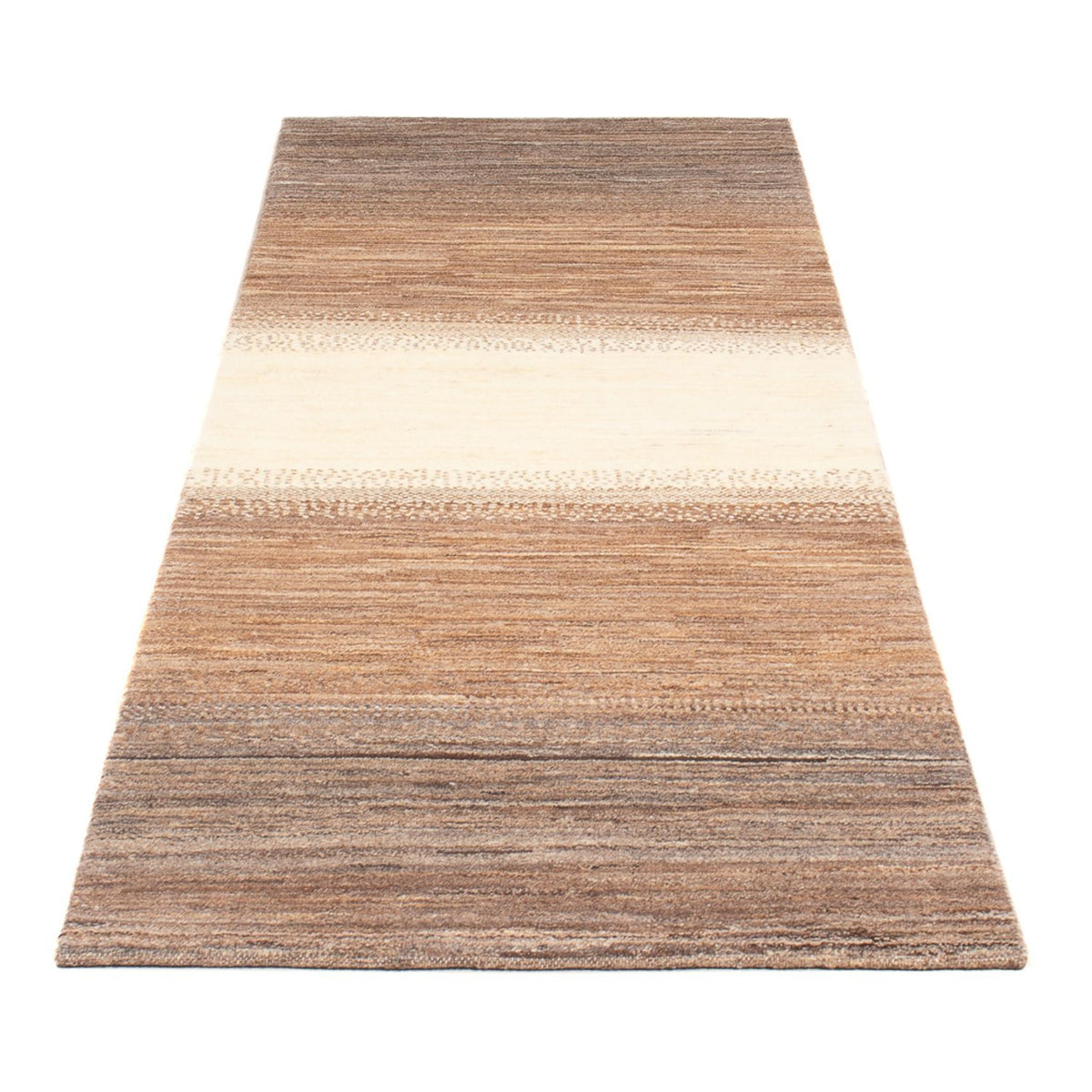 Tappeto corsia Tappeto Gabbeh - Persero - 231 x 80 cm - naturale