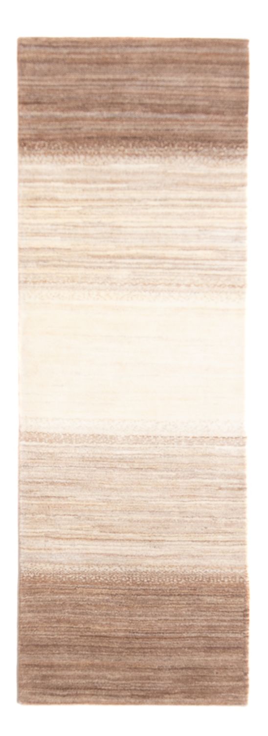 Tappeto corsia Tappeto Gabbeh - Persero - 245 x 81 cm - naturale
