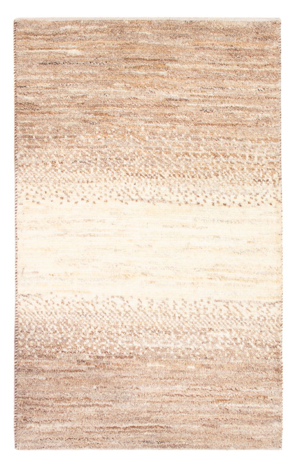 Tappeto Gabbeh - Persero - 93 x 58 cm - beige chiaro