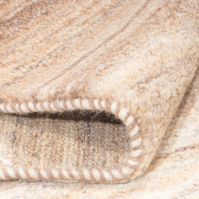 Tappeto corsia Tappeto Gabbeh - Persero - 333 x 77 cm - naturale