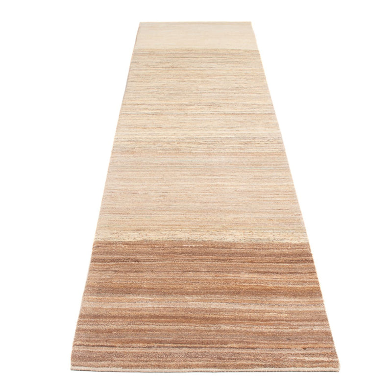 Tappeto corsia Tappeto Gabbeh - Persero - 332 x 75 cm - naturale