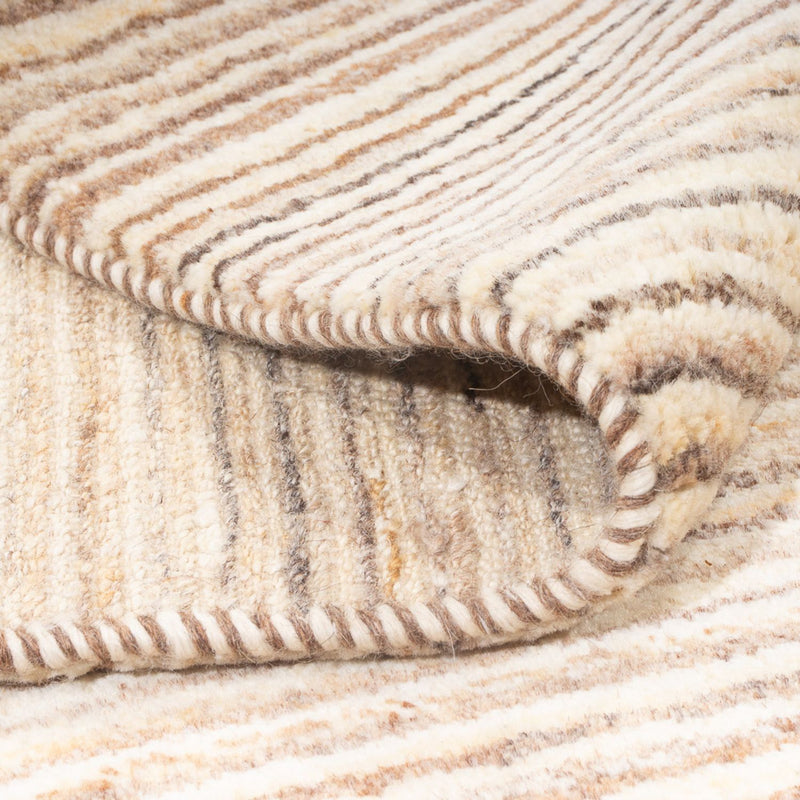 Tappeto Gabbeh - Persero - 184 x 154 cm - beige chiaro