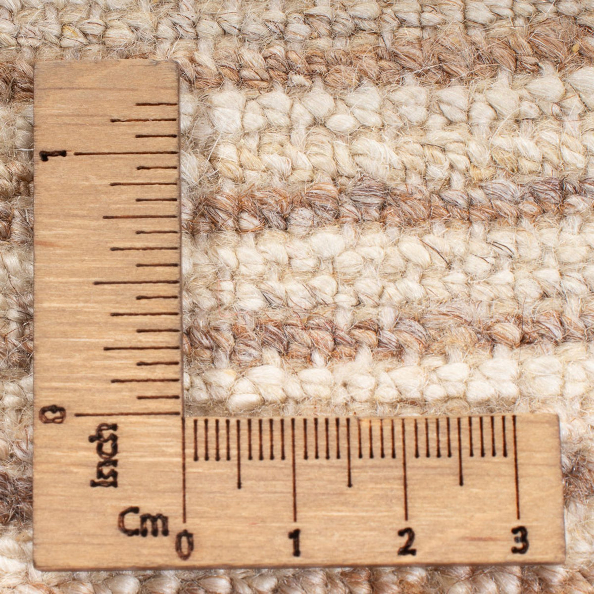 Tappeto Gabbeh - Persero - 184 x 154 cm - beige chiaro