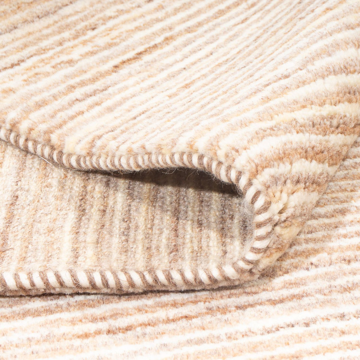 Tappeto Gabbeh - Persero - 204 x 152 cm - beige scuro