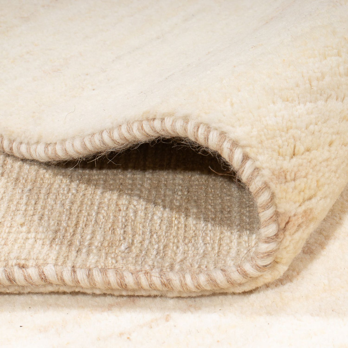 Tappeto Gabbeh - Persero - 234 x 171 cm - bianco naturale