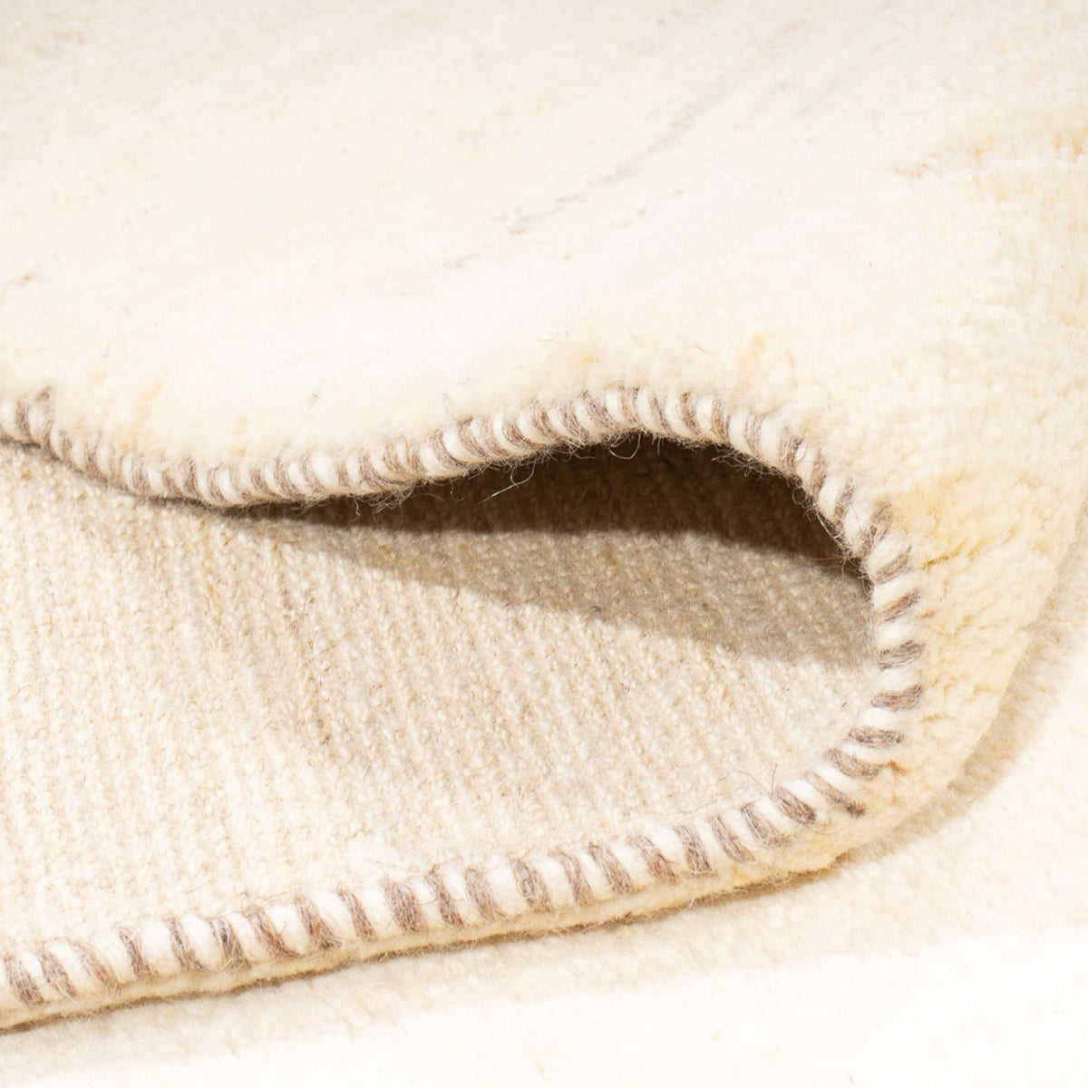 Tappeto Gabbeh - Persero - 235 x 171 cm - bianco naturale