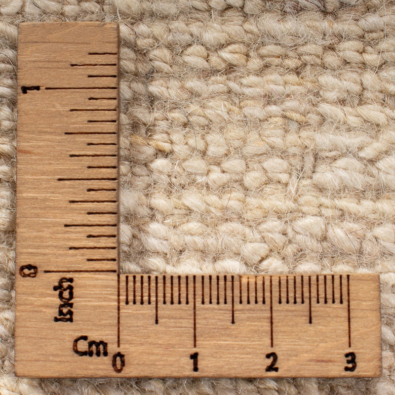 Tappeto Gabbeh - Persero - 232 x 174 cm - bianco naturale