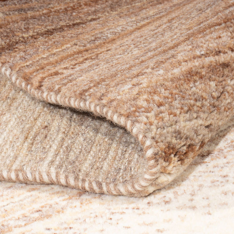 Tappeto corsia Tappeto Gabbeh - Persero - 333 x 78 cm - naturale