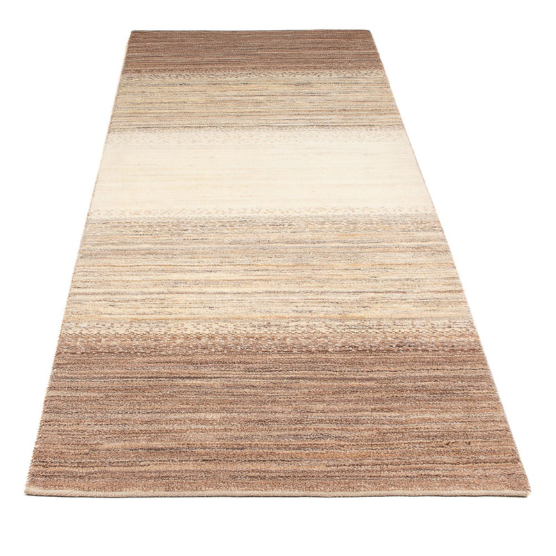 Tappeto corsia Tappeto Gabbeh - Persero - 241 x 79 cm - naturale