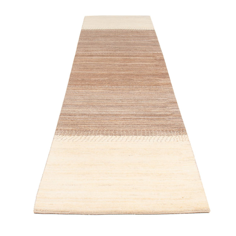 Tappeto corsia Tappeto Gabbeh - Persero - 339 x 80 cm - naturale