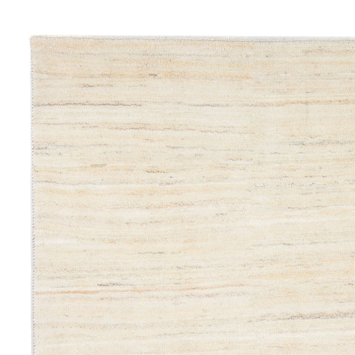 Tappeto Gabbeh - Persero - 221 x 166 cm - bianco naturale