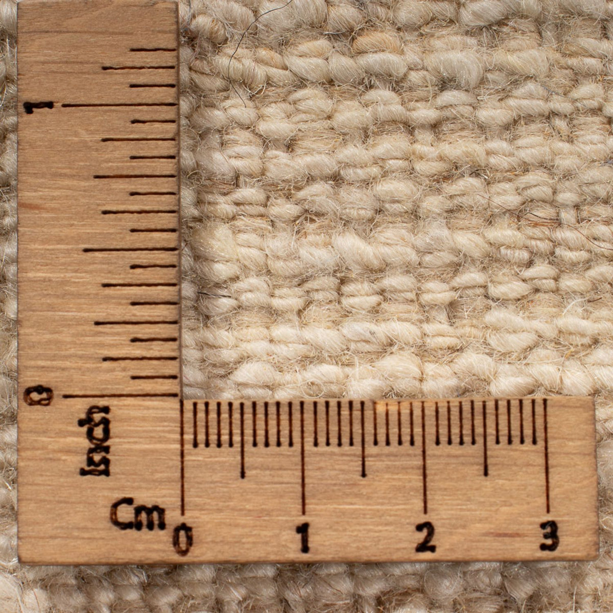 Tappeto Gabbeh - Persero - 221 x 166 cm - bianco naturale