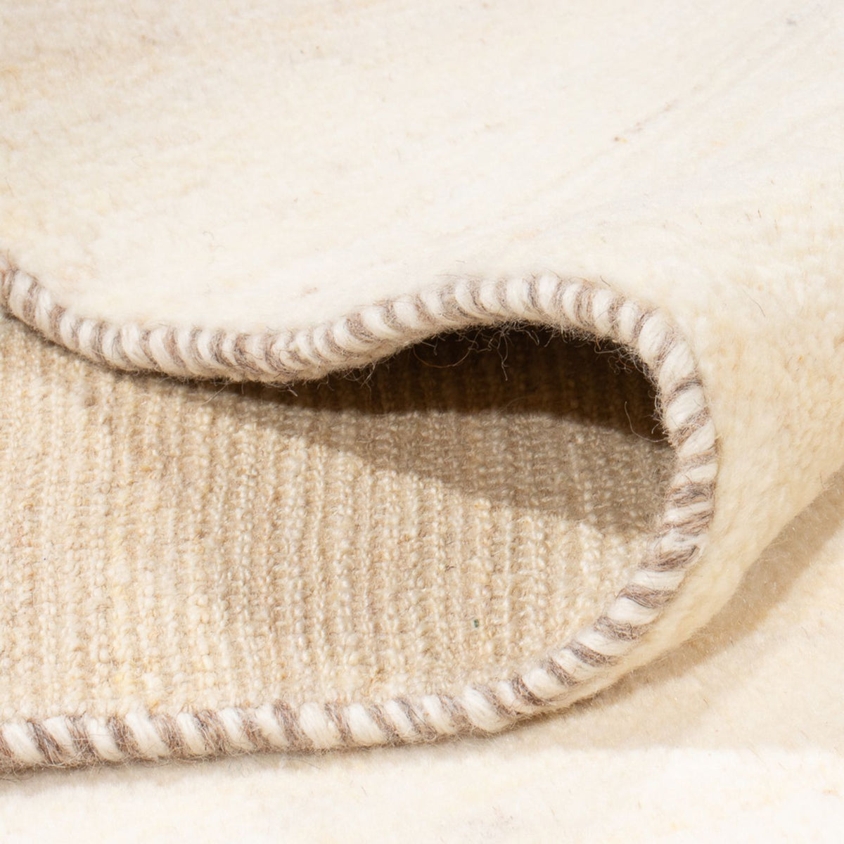 Tappeto Gabbeh - Persero - 244 x 186 cm - beige chiaro